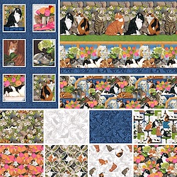 Blank Quilting Whiskers Among Petals Full Collection
